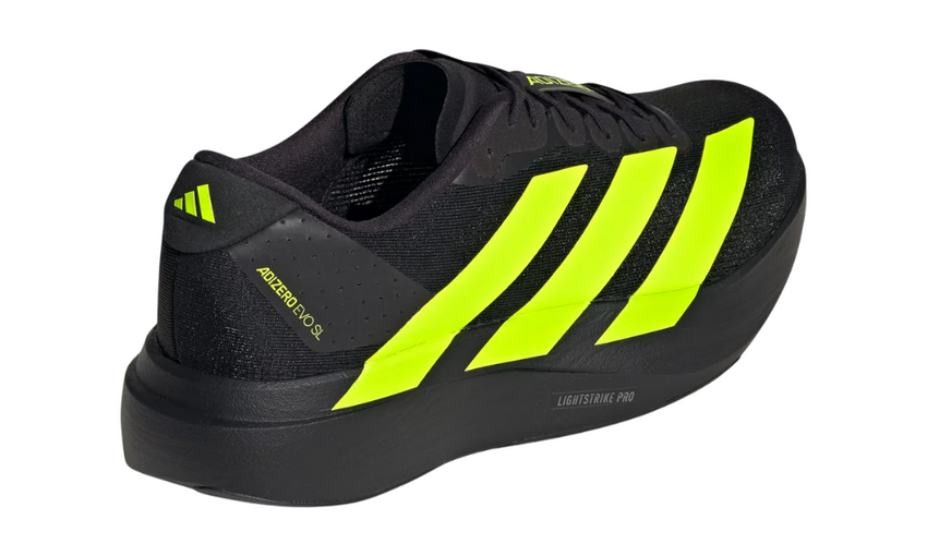 adidas Adizero Evo SL 'Black Lucid Lemon' - Dubaiallstar