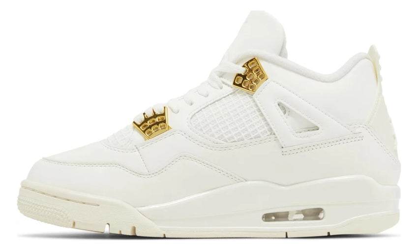 Nike Air Jordan 4 Retro 'Metallic Gold' - DUBAI ALL STAR