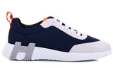 Hermès Suede and Nylon Boucning "Navy Blue/Grey" - DUBAI ALL STAR