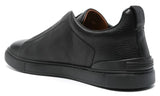 Zegna Triple Stich leather sneakers "Black" - DUBAI ALL STAR