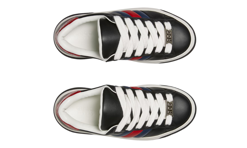 Gucci Ace sneakers "Black leather"