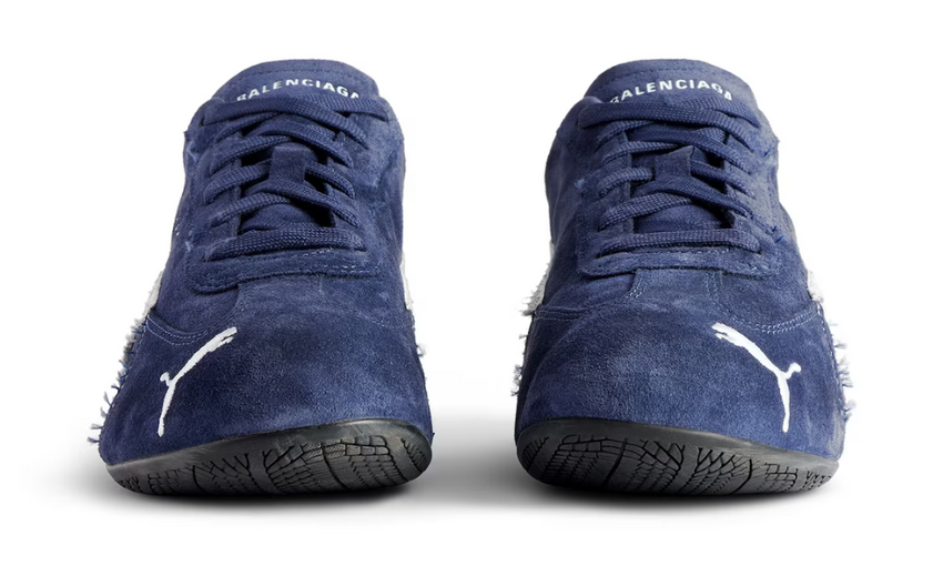 Balenciaga x Puma Speedcat Suede 'Navy White'