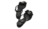 Chanel Sandals Velvet  Strass Metal "Black" - Dubaiallstar