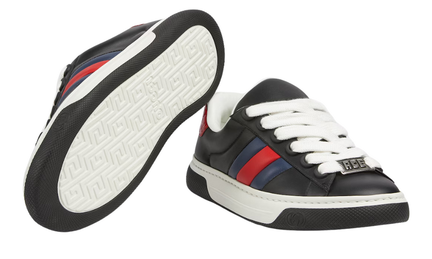 Gucci Ace sneakers "Black leather"