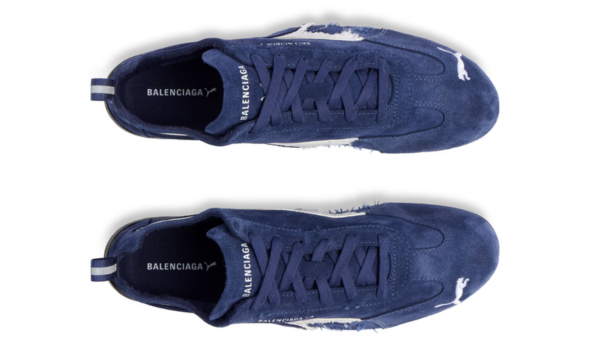 Balenciaga x Puma Speedcat Suede 'Navy White'