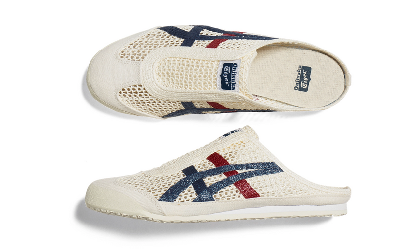 Asics Mexico 66 Sabot 'Cream / Mako Blue' - Dubaiallstar