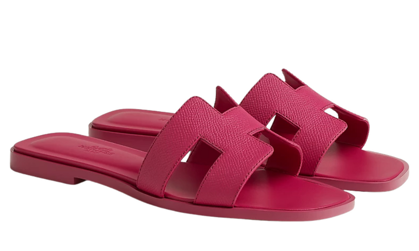 Hermes Oran Sandal "Rose Bougainvillier" - Dubaiallstar