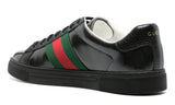 Gucci  Ace GG Crystal canvas sneakers 'Black' - DUBAI ALL STAR