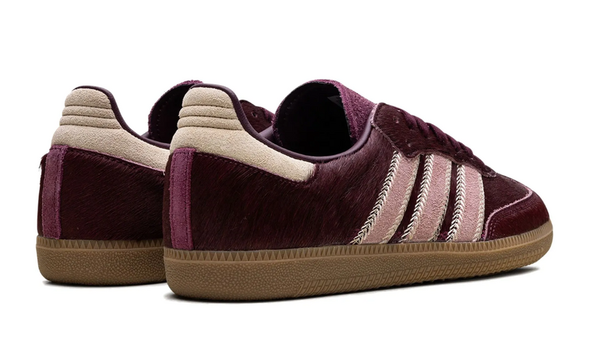 Adidas Samba OG "Maroon/Sand Strata/Pony"