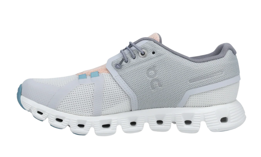 On Cloud 5 Push 'Glacier | Undyed-White' - Dubaiallstar