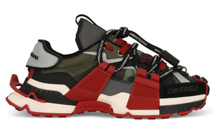 Dolce & Gabbana Space panelled low-top sneakers - DUBAI ALL STAR