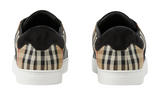 Burberry Check Panelled Sneakers 'Black'