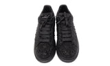 Alexander McQueen oversized Black Crystal Embellished Leather Oversized Sneakers - DUBAI ALL STAR