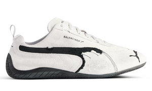 Balenciaga x Puma Speedcat Suede 'White Black'