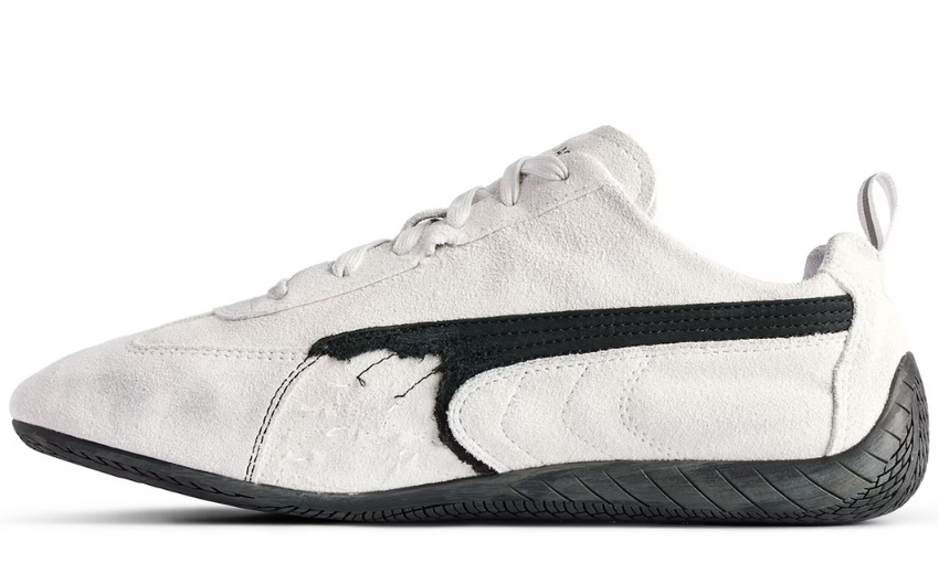 Balenciaga x Puma Speedcat Suede 'White Black'