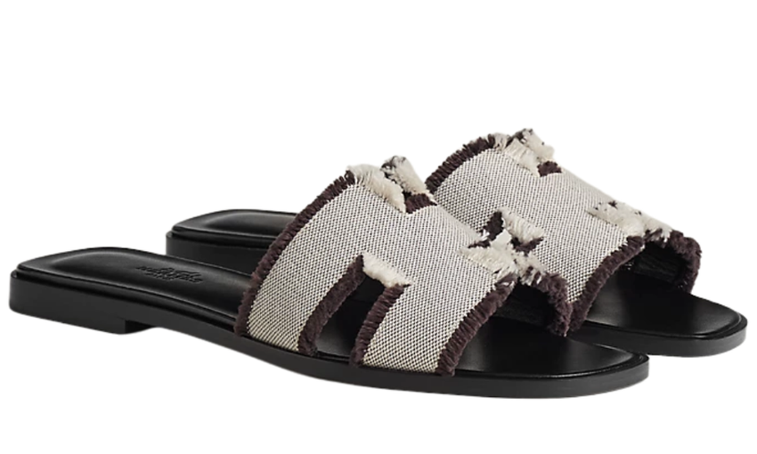 Hermes Sandales Oran "Prunoir" - Dubaiallstar
