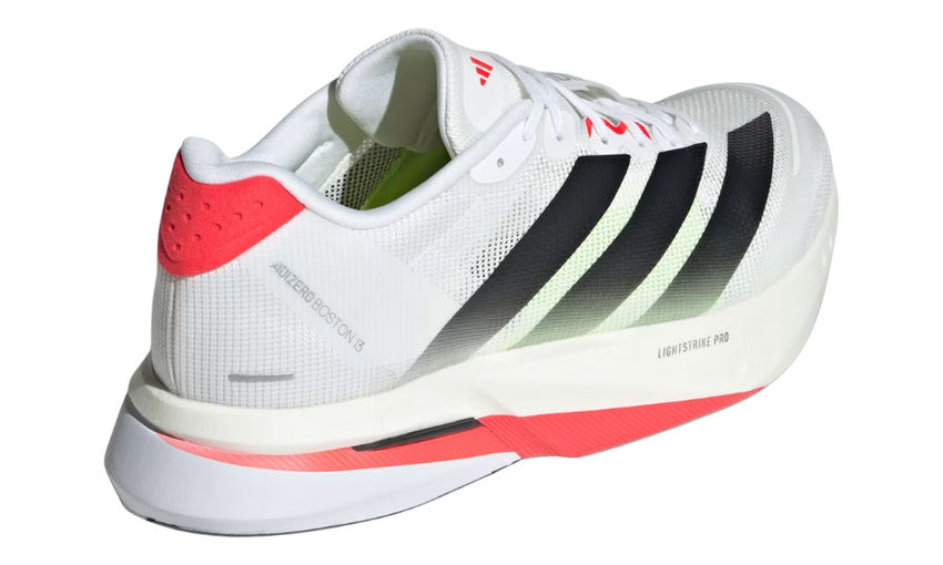 Adidas Adizero Boston 13 'White Black Lucid Red'