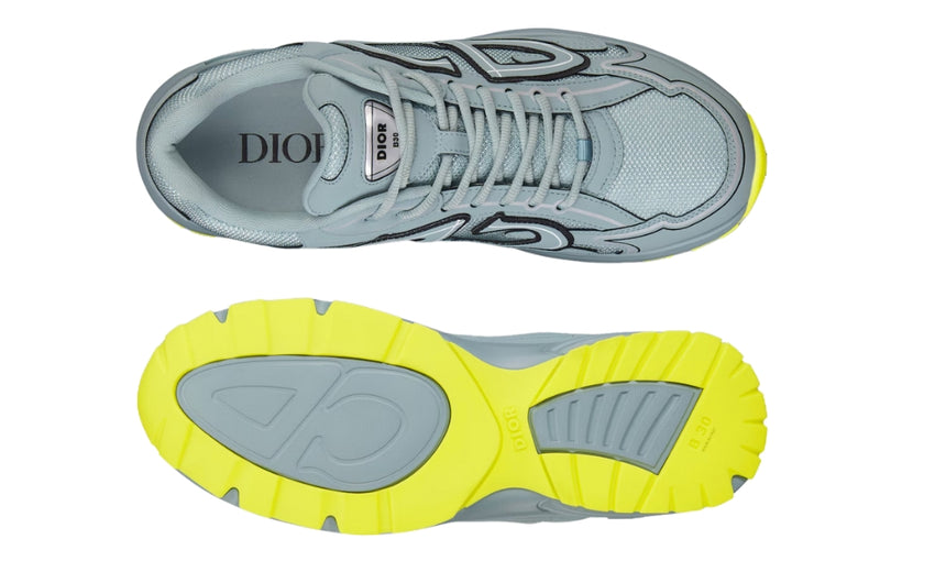 Dior B30 'Reflective CD30 - Blue Neon Yellow'