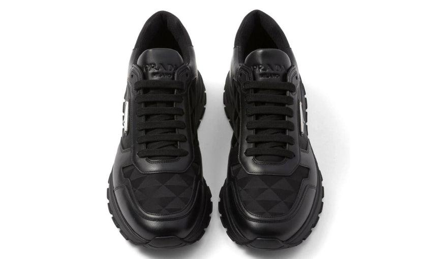 Prada Leather and Re-Nylon 'Black' - DUBAI ALL STAR