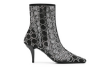 Gucci 85mm Gg-motif Ankle Boots "Black"