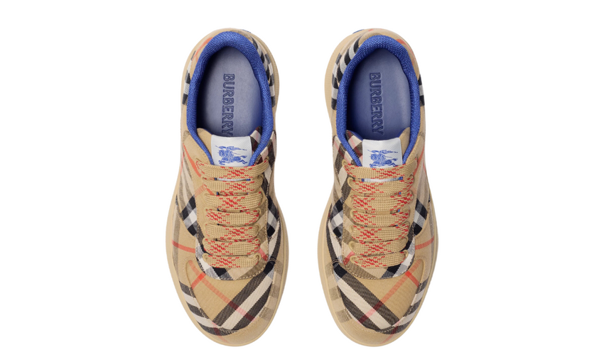 Burberry Check Terrace Sneakers "Sand"