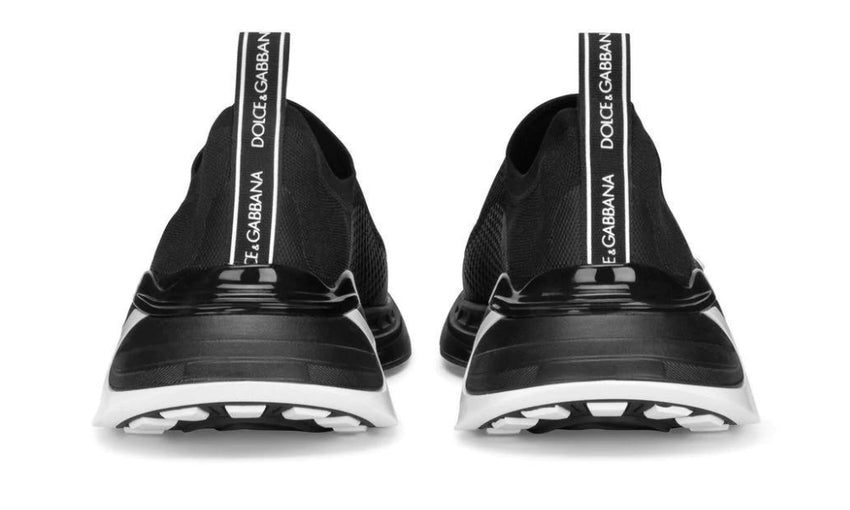 Dolce & Gabbana Stretch Mesh Fast Sneaker 'Black' - DUBAI ALL STAR