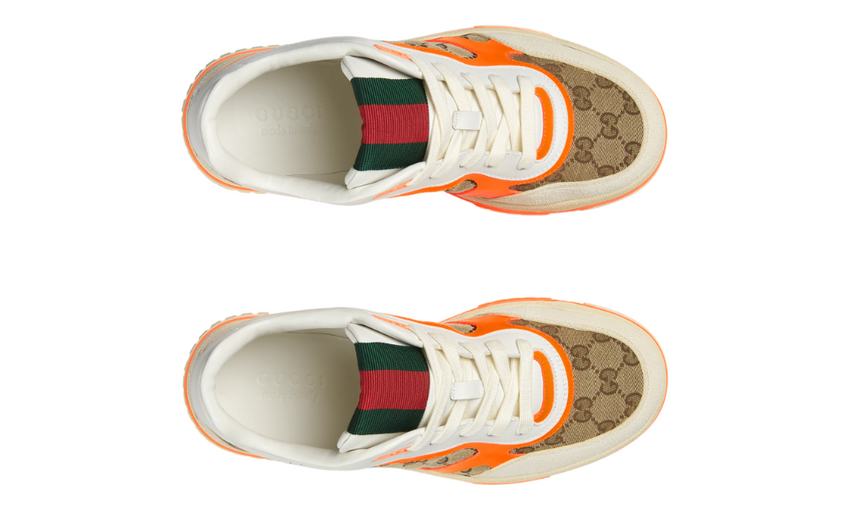 Gucci Re-Web Sneaker 'GG Canvas - Beige Orange'