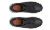 Zegna Pelletessuta Leather Triple Stitch "Black" - DUBAI ALL STAR