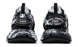 Balenciaga Track Sneaker 'Graffiti - Black White' - DUBAI ALL STAR
