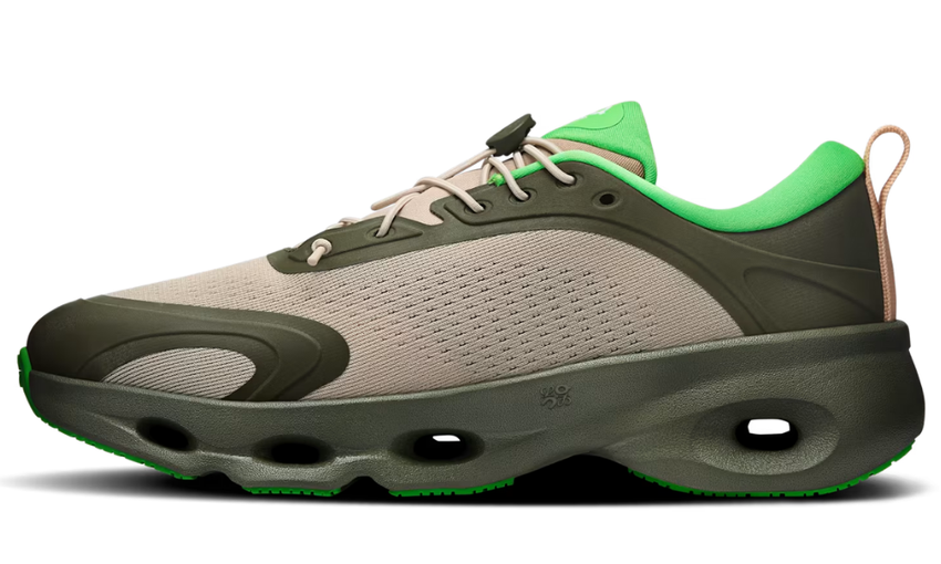 Loewe x On Running Cloudsolo "Khaki Green | Sand" - Dubaiallstar