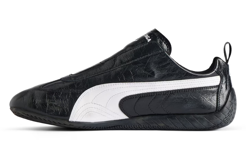 Balenciaga x Puma Speedcat Leather 'Black/  White'