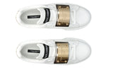 DOLCE & GABBANA  Leather Portofino Buckle "White" - DUBAI ALL STAR