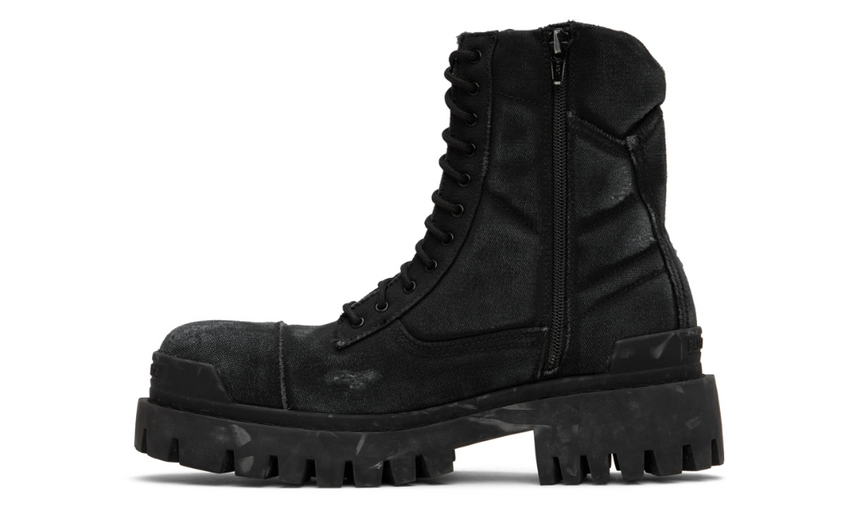 Balenciaga Black Strike Boots "Black"