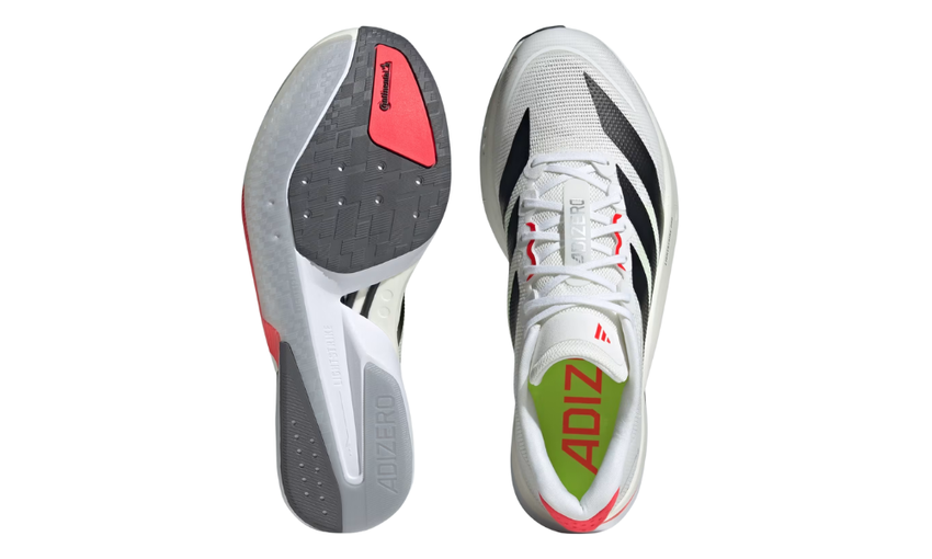 Adidas Adizero Boston 13 'White Black Lucid Red'