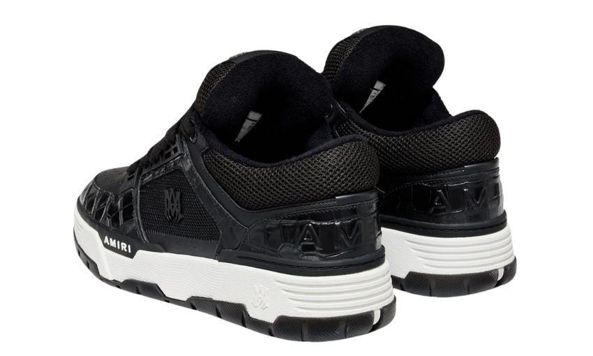 Amiri Croc Debossed Ma-1 "Black"