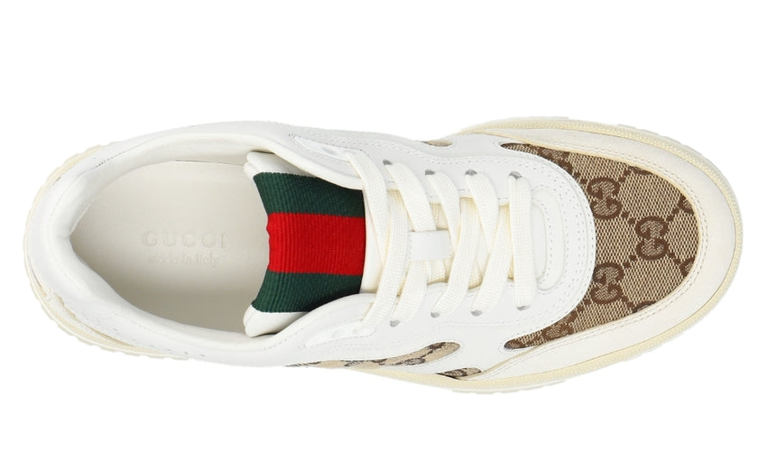 Gucci Re-Web Sneaker 'Original GG Canvas White' - DUBAI ALL STAR
