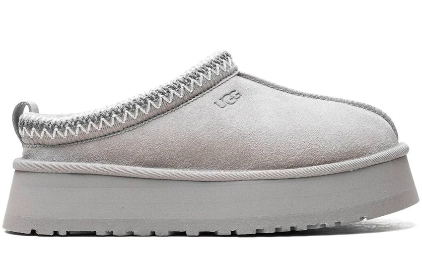 Light grey ugg slippers hotsell