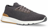 Brunello knitted low-top sneakers "Grey" - Dubaiallstar