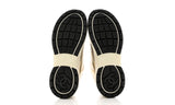Chanel Fabric & Laminated White, Gold & Silver Low Top Sneakers - DUBAI ALL STAR