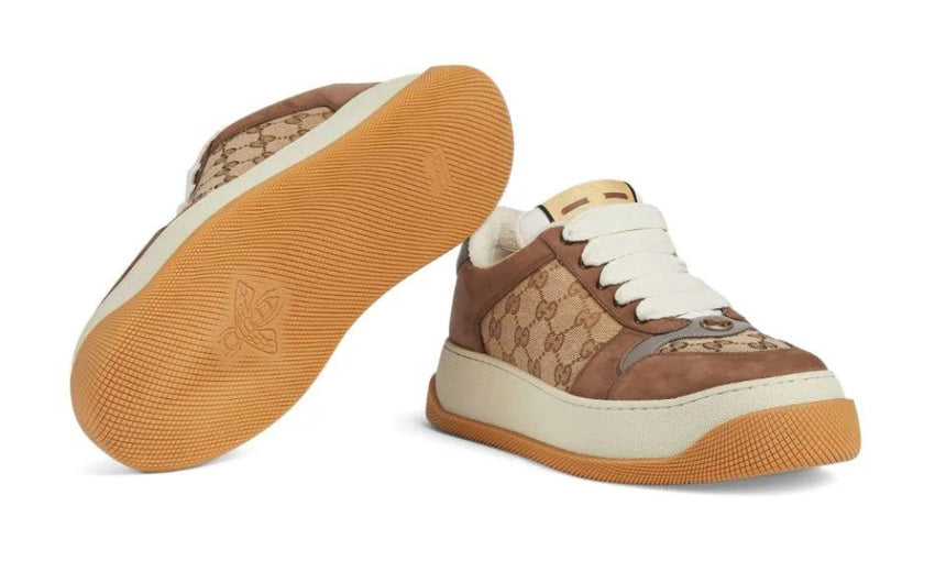 Gucci Screener GG Supreme sneakers 'brown' - DUBAI ALL STAR