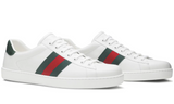 Gucci Ace Leather Sneakers 'White'