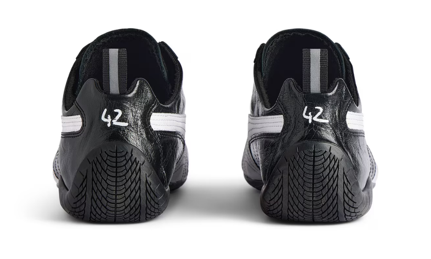 Balenciaga x Puma Speedcat Leather 'Black/  White'