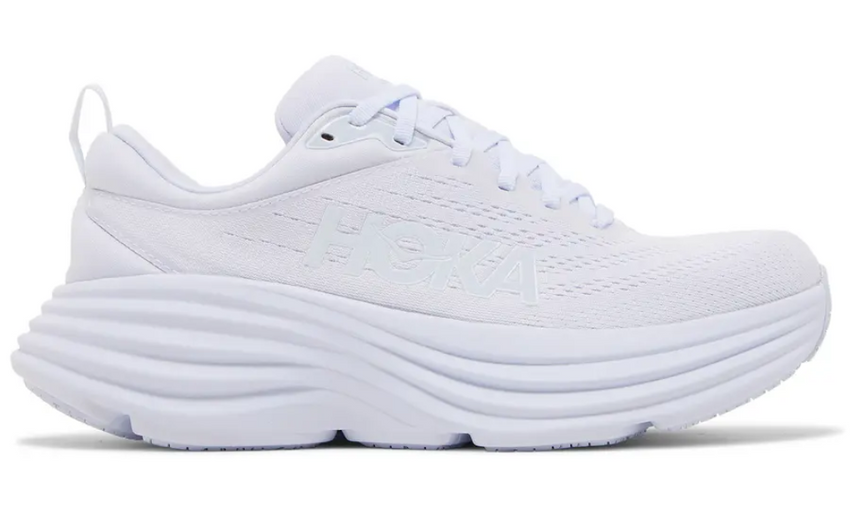 Hoka Bondi 8 'White' - Dubaiallstar