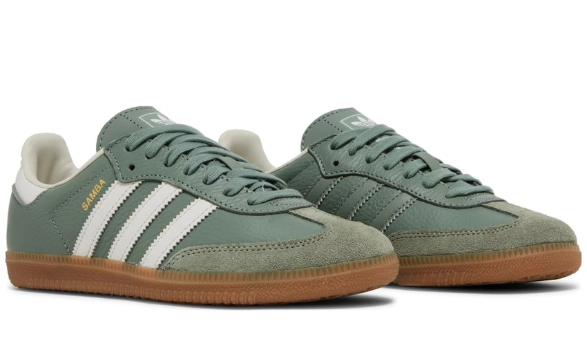 Adidas Samba OG 'Silver Green Gum' - DUBAI ALL STAR