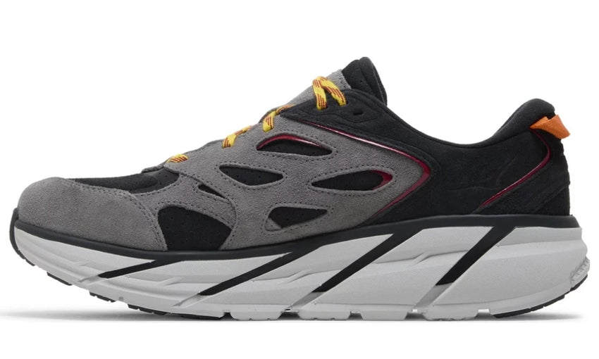 Hoka Clifton L Suede 'Black Lunar Rock' - DUBAI ALL STAR