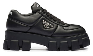 Prada Soft 55mm leather lace-up shoes - DUBAI ALL STAR