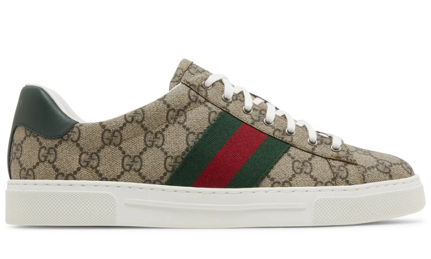 Gucci Ace 'GG Crystal Canvas - Beige'