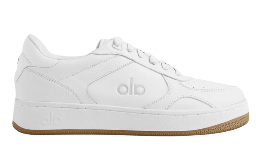 Alo Recovery Mode Sneaker "Natural White/Gum" - Dubaiallstar