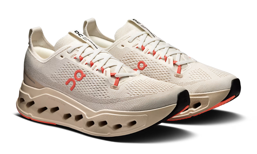 On Cloudsurfer Max 'Ivory | Salmon' - Dubaiallstar