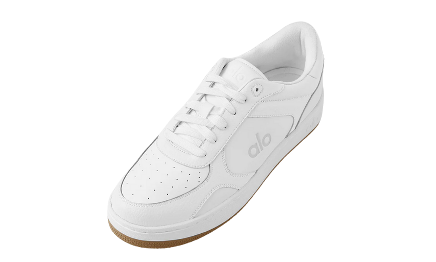 Alo Recovery Mode Sneaker "Natural White/Gum" - Dubaiallstar